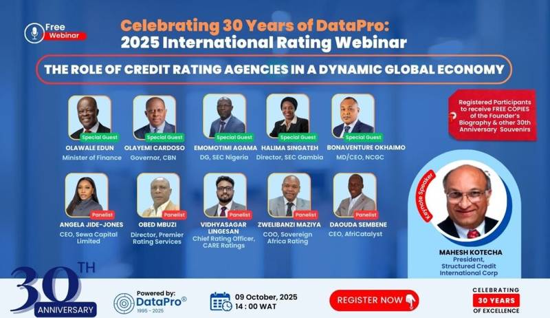 DataPro Marks 30 Years With Webinar On Rating Agencies’ Role In Global Economy