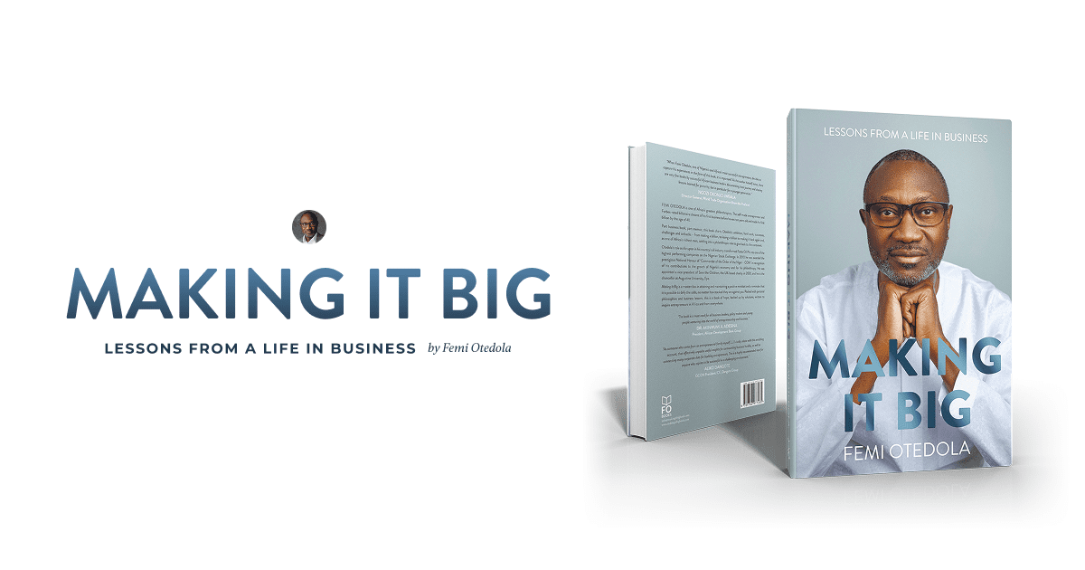 Femi Otedola's 'Making It Big'