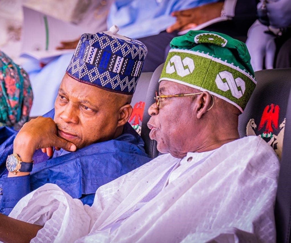 Kashim Shettima and Tinubu