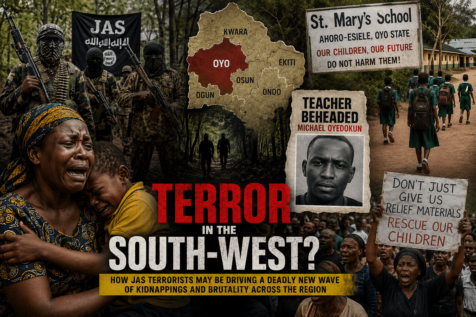 How Oyo School Abductions Expose New Security Threat in South-West Nigeria